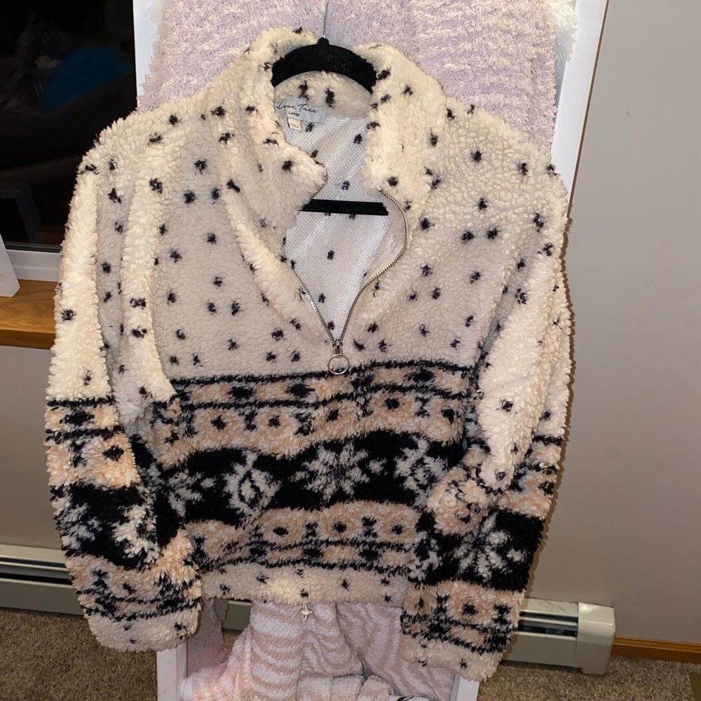 Christmas/winter half zip